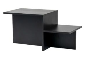Hanah Home Dohányzóasztal Wood Black Harmony - Wood Black