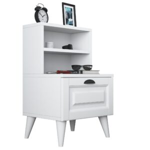 Hanah Home Éjjeliszekrény Fehér BD105 - 2785
