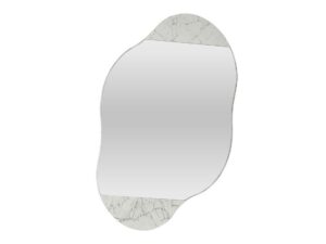 Hanah Home Fürdőszoba szekrény és fali tükör Carrara
