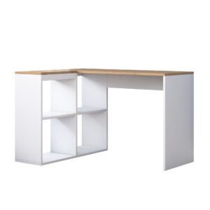 Hanah Home Íróasztal Tölgy Fehér HA113 - 2035