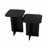 Hanah Home Kisasztal Szett Black Blues Szett - Fekete