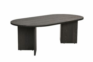 Hanah Home Lumiere Dohányzóasztal Black Sable - Lumiere Fekete