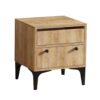 Hanah Home Nightstand Oak Orabella
