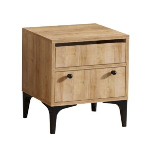 Hanah Home Nightstand Oak Orabella