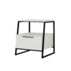 Hanah Home Nightstand White Pal - Fehér