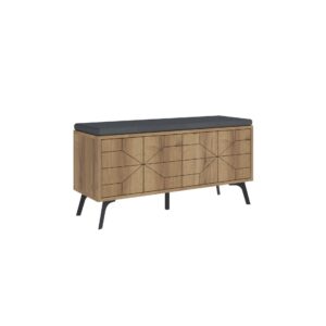 Hanah Home Shoe Cabinet Hitit Dune Bench - Hitit