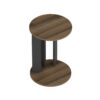 Hanah Home Side Table Walnut Anthracite Ema - Walnut