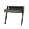 Hanah Home Study Desk Anthracite Cowork Working Table - Anthracite