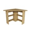 Hanah Home Study Desk Sapphire Oak Corner - Sapphire Oak