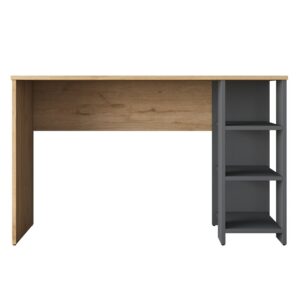 Hanah Home Study Desk Walnut Anthracite HA108 - 2585