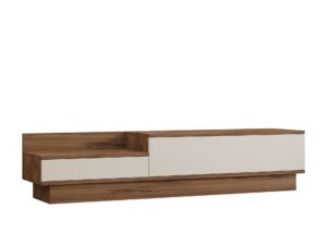 Hanah Home TV Stand Atlantic Pine White Barko