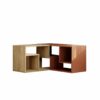 Hanah Home TV Stand Sapphire Oak Cinnamon Glis - Sapphire Oak