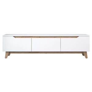 Hanah Home TV Stand White Walnut D1 - 2472
