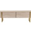 Hanah Home TV-állvány Travertine Gold Serenity - Travertin