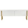 Hanah Home TV-állvány White Gold Serenity - fehér