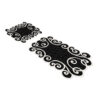 L'essentiel Maison Bathmat Set (2 Pieces) Black White 21010915Sy