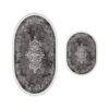 L'essentiel Maison Bathmat Set (2 Pieces) Grey 410616 - O - Grey