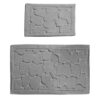 L'essentiel Maison Bathmat Set (2 Pieces) Multicolor Parma - Grey