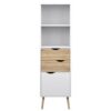 OSLO fehér mdf vitrin