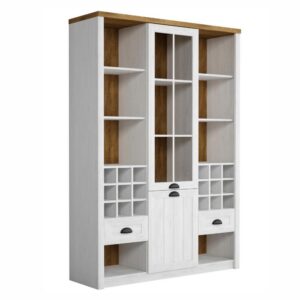 PROVANCE törtfehér mdf vitrin
