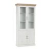 ROYAL III fehér mdf vitrin