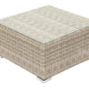 Rattan asztal / szék SEVILLA (bézs)