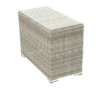 Rattan oldalsó asztal SEVILLE (szürke)