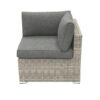 Rattan sarok SEVILLA (szürke)
