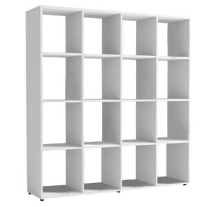 SARAH fehér mdf könyvespolc