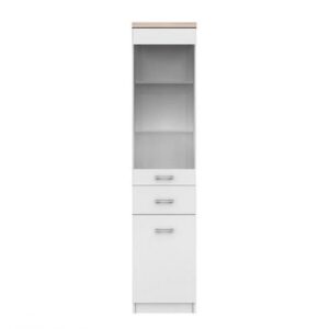 TOPTY II fehér mdf vitrin
