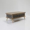 Hanah Home Coffee Table Alaska Blue Ottowa Ada - Alaska