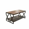 Hanah Home Coffee Table Atlantic Pine Black Drak - Atlantic Pine