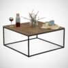 Hanah Home Coffee Table Caucasian Oak Poly - Caucasian Oak