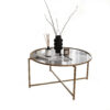 Hanah Home Coffee Table Gold Fume Gold Sun S404F - Gold