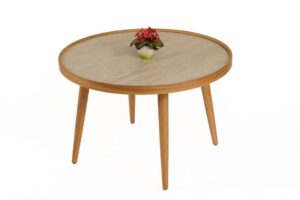 Hanah Home Coffee Table Oak Travertine Polen 80 - Oak