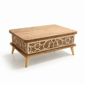 Hanah Home Coffee Table Pine Ottowa Ada - Pine