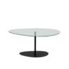 Hanah Home Coffee Table Transparent Black Porto - Transparent