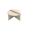 Hanah Home Coffee Table Travertine Dolunay - Travertine