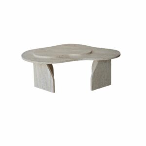 Hanah Home Coffee Table Travertine Melted - Travertine