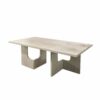 Hanah Home Coffee Table Travertine Terni - Travertine