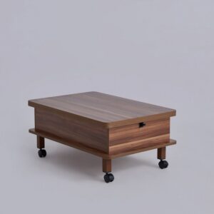 Hanah Home Coffee Table Walnut Dy Adt - Walnut