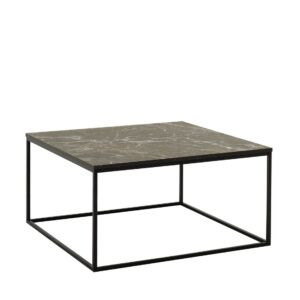 Hanah Home Dohányzóasztal Fekete Márvány Shp-980-Qq-1