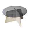 Hanah Home Dohányzóasztal Travertine Fume Butterfly - Travertin