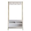 Hanah Home Hall Stand White Devin - White