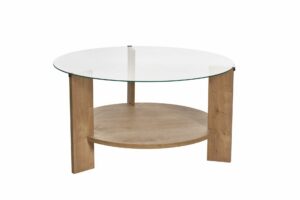 Hanah Home Sapphire Oak Transparent Clara Dohányzóasztal - Sapphi...