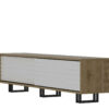 Hanah Home TV Stand Oak White Askal - Ud