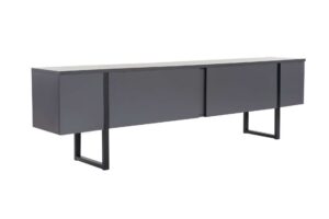 Hanah Home TV állvány Antracit Fekete Serenity - Antracit