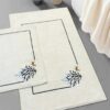 L'essential Maison Bathmat Set (2 Pieces) Ecru Sea Weed - Ecru